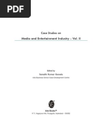 Case Studies On Media and Entertainment Industry - Vol. II