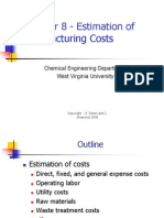 Cost of Manufacturing