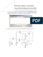 Using Multisim Ewb To Simulate A Ua741 Opamp: Save When You Have