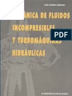 Mecanica de Fluidos Incompresibles y Turbomaquinas Hidraulicas.5 Edicion Actualizada PDF