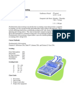 Fundamentals of Accounting