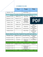 Elevation Curriculum