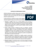 Roles Del Coordinador de Ventas