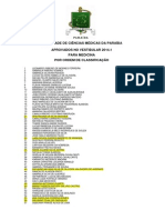 Aprovados Medicina FCM 2014.1 PDF