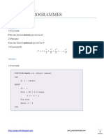 Solution TD2 Procédures Et Fonctions PDF