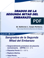 Sangrados de La Segunda Mitad Del Embarazo