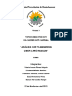 Analisis Costo Beneficio