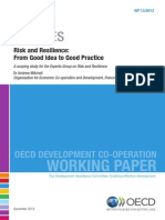 ANNEXES - Risk and Resilience: From Good Idea To Good Practice (Development Co-Operation Working Paper)