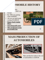 Automobile History: Ideas