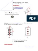 Symétrie Par Rapport À Une Droite (6ème)