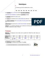 Statistiques (4ème)