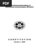 International Association of Machinists Constitution