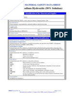 MSDS Sodium Hydroxide (50 Solution)