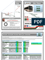 Route Map Bus Times: Service
