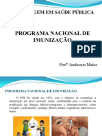 Aula 11 - Programa Nacional de Imunização