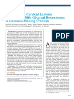 Non-Carious Cervical Lesions Associated With Gingival Recessions: A Decision-Making Process