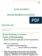 Retail Banking Retail Banking Accounts: Syed Fazal Aziz