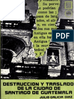 Galicia Diaz - Destruccion y Traslado de La Ciudad de Santiago