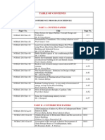 Table of Contents