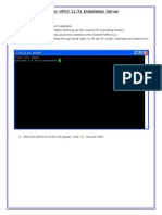 SOP - HPUX Installation