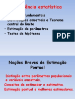 Inferência Estatística - 2