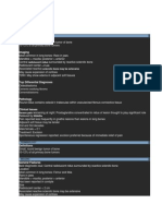 DX: Osteoid Osteoma: Terminology