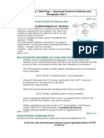 Chapter 8: Hormonal Control of Calcium and Phosphate