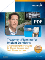 Waterpik Treatment Planning For Implant Dentistry ContinuingEducation