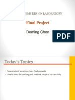 Final Project: Digital Systems Design Laboratory