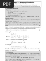 Chap 03 Real Analysis: Limit and Continuity