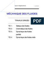 TD Mecanique Des Fluides