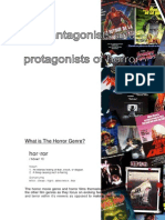 The Antagonists and Protagonists of Horror