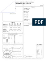 Dresden Files Character Sheet - Fillable - Dresden Files RPG