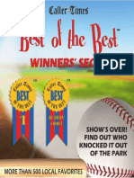 Best of The Best 2013 - Winner's Section