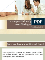 La Comptabilité Analytique Et Le Contrôle de Gestion