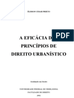 Monografia - A Eficácia Dos Princípios de Direito Urbanístico