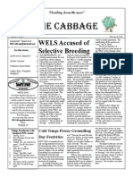 The Cabbage: WELS Accused of Selective Breeding