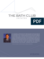 The Bath Club Estates Miami Beach Condos Brochure