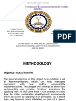 Implementation of Sustainable Lean Manufacturing in Foundry Industry