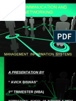 Telecomminucation and Networking: Management Information Systems