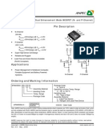 APM4500AK: Features Pin Description