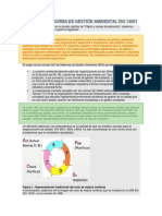 Origen de La Norma de Gestión Ambiental Iso 14001