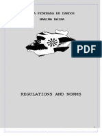 Regulations and Norms: Liga Federada de Dardos Marina Baixa