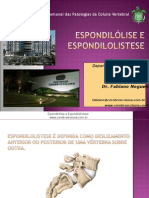 Espondilolistese e Espondilólise 