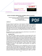 Study of Model Predictive Control Using Ni Labview