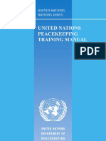 UN Peacekeeping Training Manual