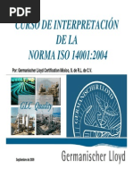 Interpretacion ISO 14001