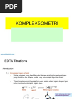 Titrasi Kompleksometri