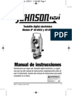 Manual Del Teodolito Espanish