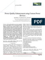 Power Quality Enhancement Using Custom Power Devices